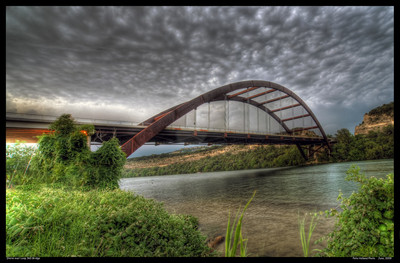 Storm over Loop 360 Bridge