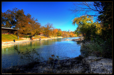 Fall Comes to Barton Springs