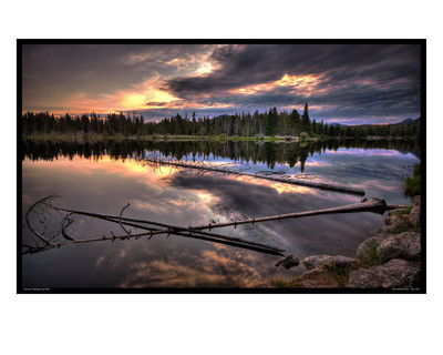 Sunrise at Sprague Lake 9462